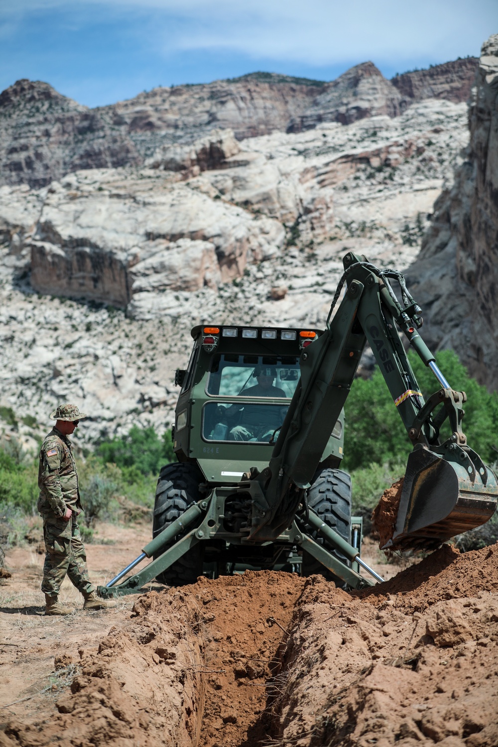 Utah engineers upgrade facilities at Dinosaur National Monument during annual training