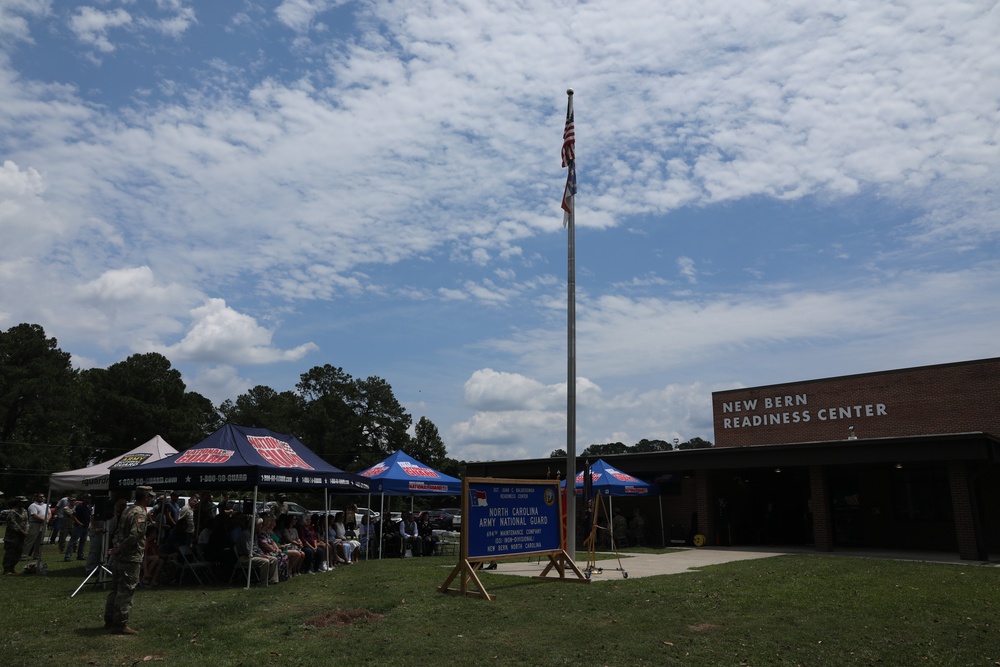 Sgt. Baldeosingh National Guard Readiness Center Renaming Ceremony