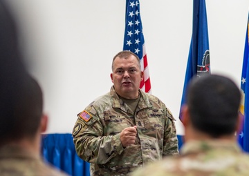 PA Guard Senior Enlisted Leader visits 111th ATKW Student Flight