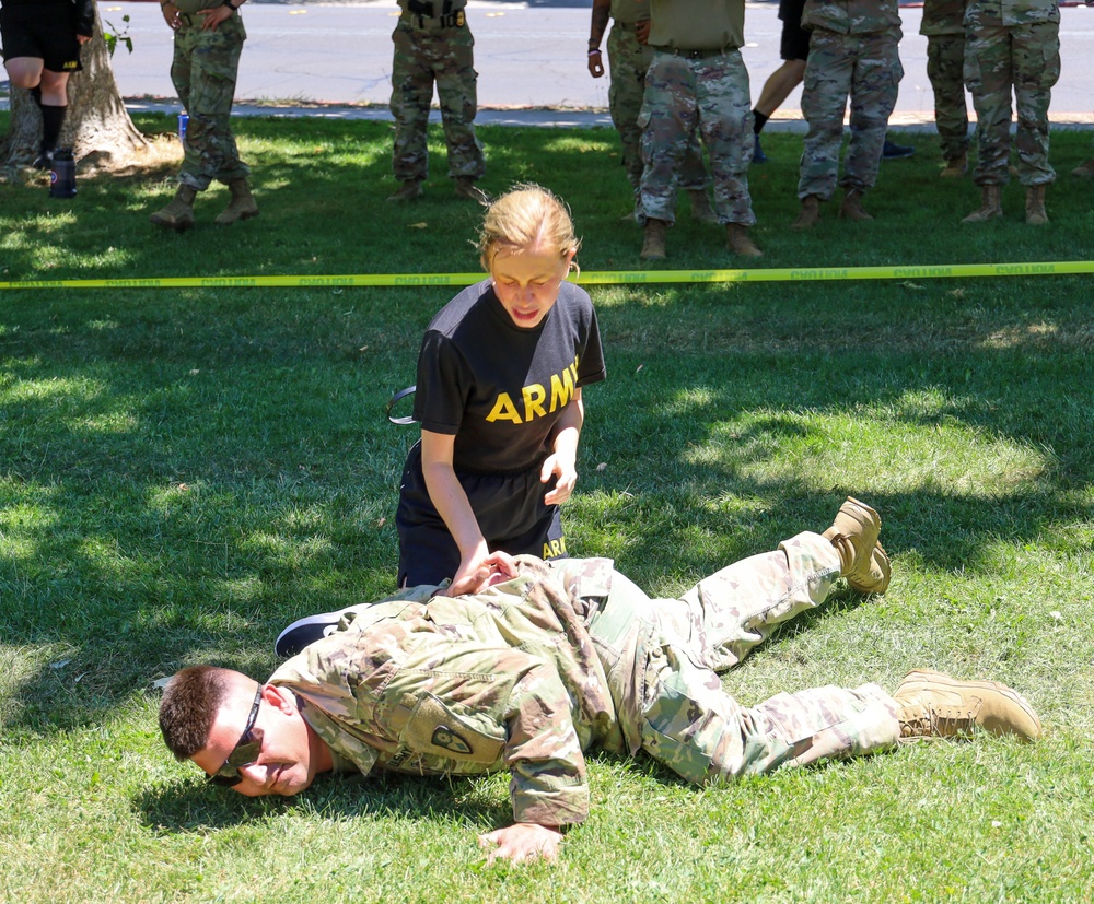 870th MP Company conducts nonlethal weapons training