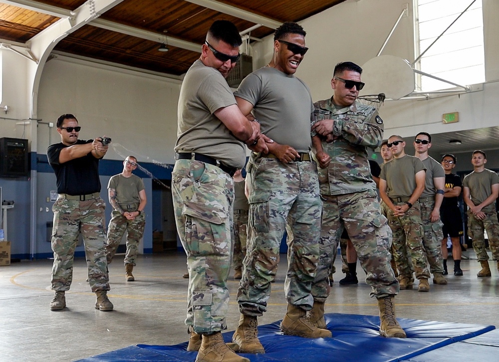 870th MP Company conducts nonlethal weapons training