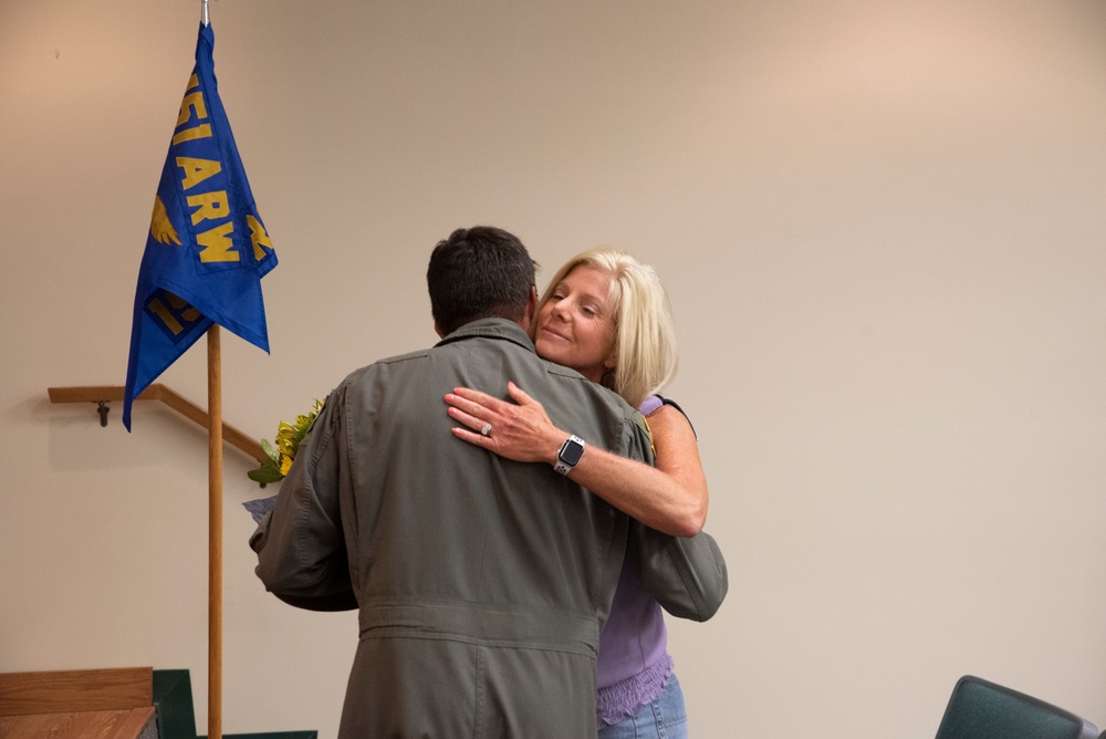 191st Air Refueling Squadron participates in change of command