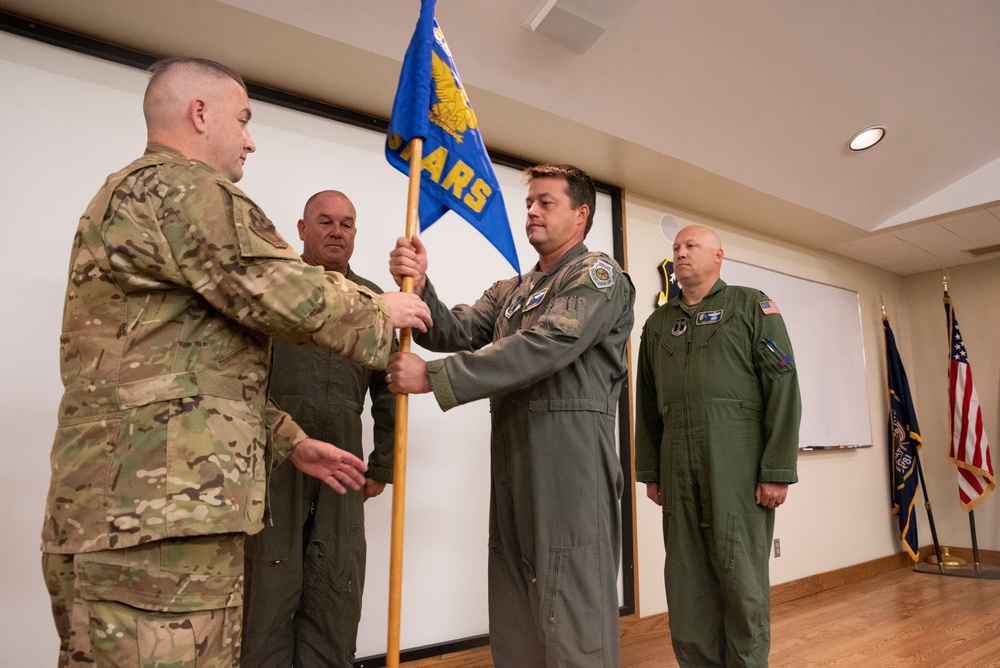 191st Air Refueling Squadron participates in change of command