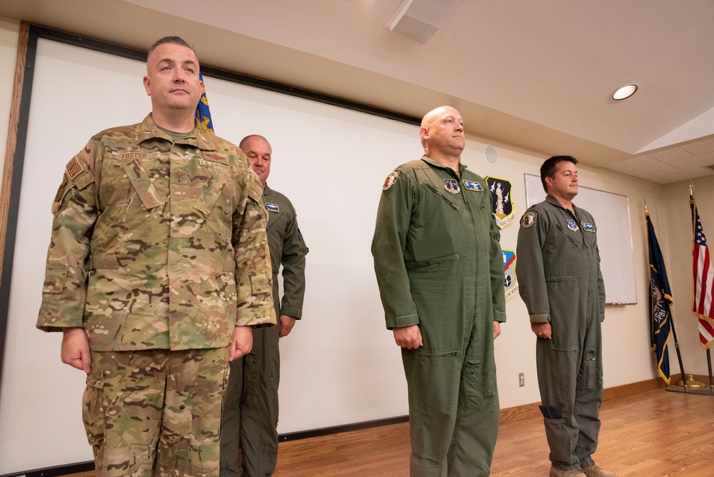 191st Air Refueling Squadron participates in change of command