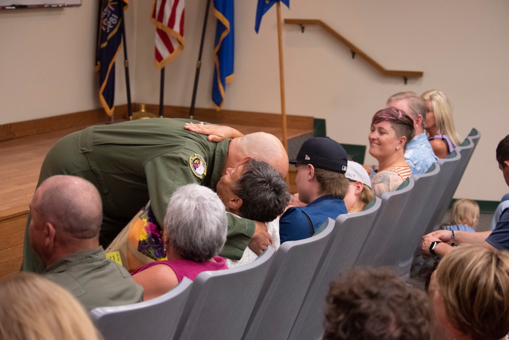 191st Air Refueling Squadron participates in change of command