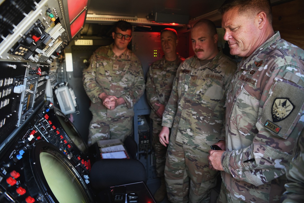 Ohio Assistant Adjutant General for Air visits Airmen at Agile Rage 22
