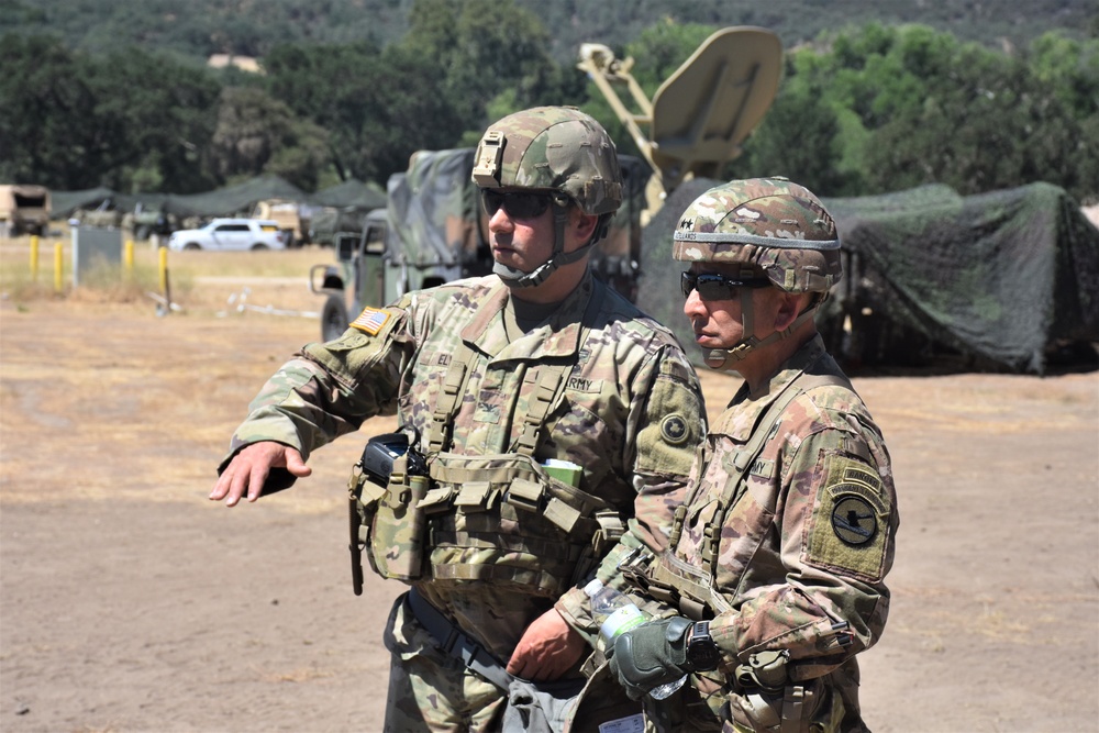 MG Miguel Castellanos observes 653rd RSG operations at CSTX 22