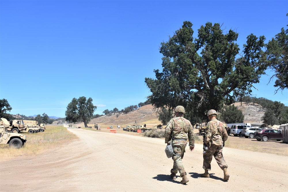 MG Miguel Castellanos observes 653rd RSG operations at CSTX 22