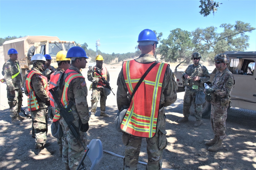 MG Miguel Castellanos observes 653rd RSG operations at CSTX 22