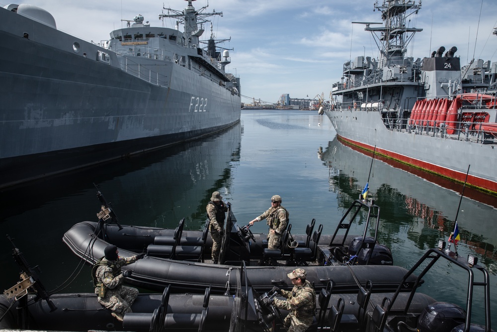 Allied Partner SOF Clear Romanian Ship During TFP22