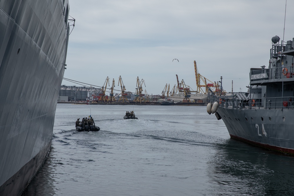 Allied Partner SOF Clear Romanian Ship During TFP22