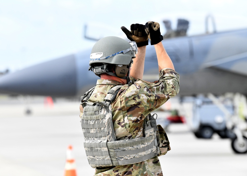 104th Fighter Wing conducts Eagle Claw Exercise