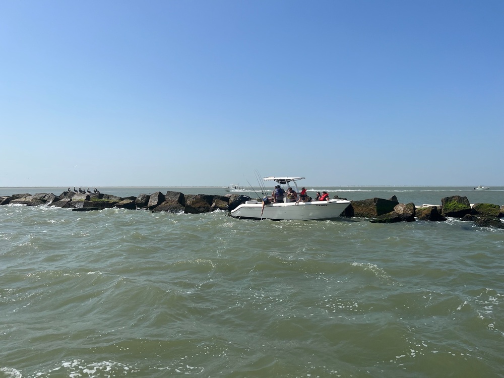 Coast Guard rescues 8 aboard disabled vessel near Galveston, Texas