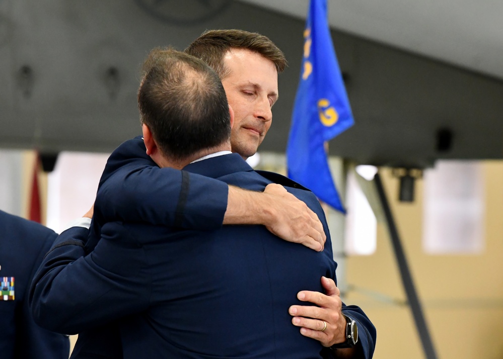 The 104th Fighter Wing conducts change of command ceremonies