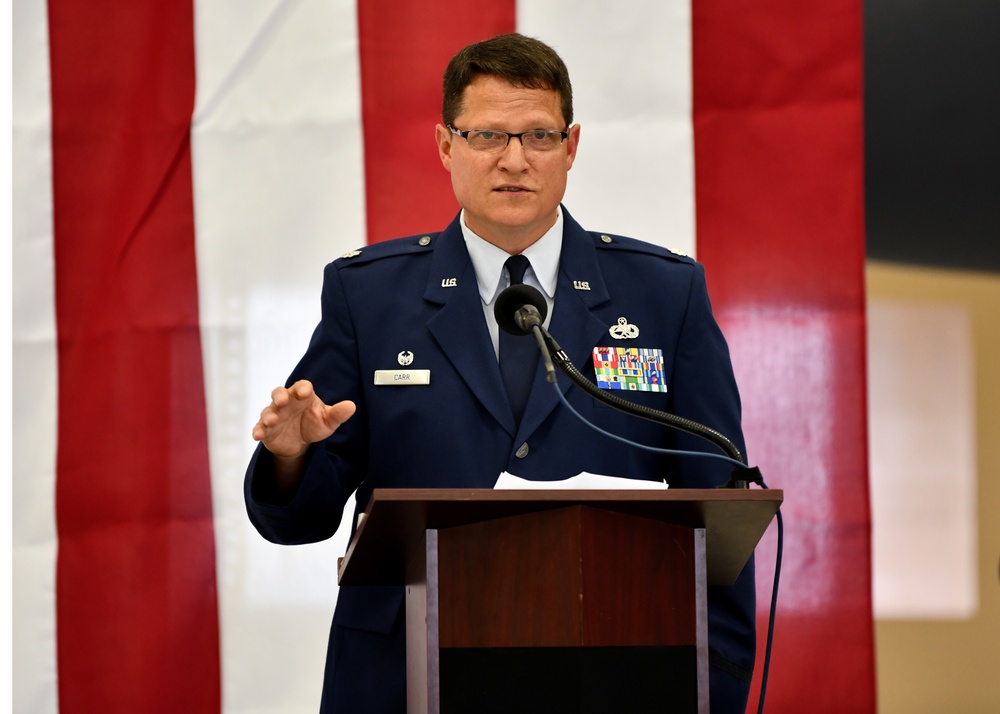 The 104th Fighter Wing conducts change of command ceremonies