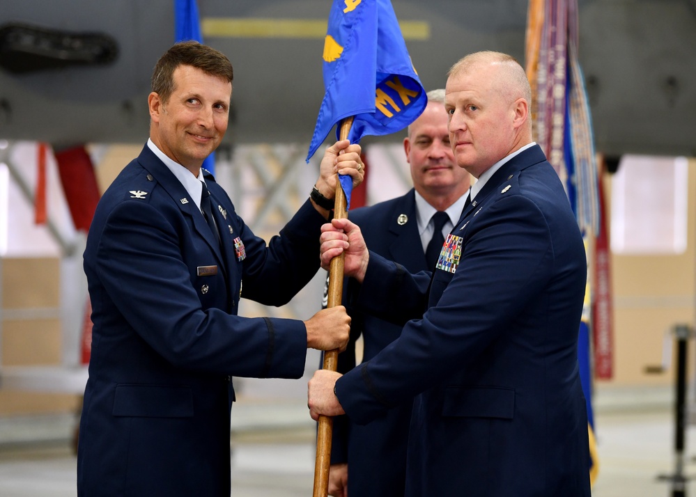 The 104th Fighter Wing conducts change of command ceremonies