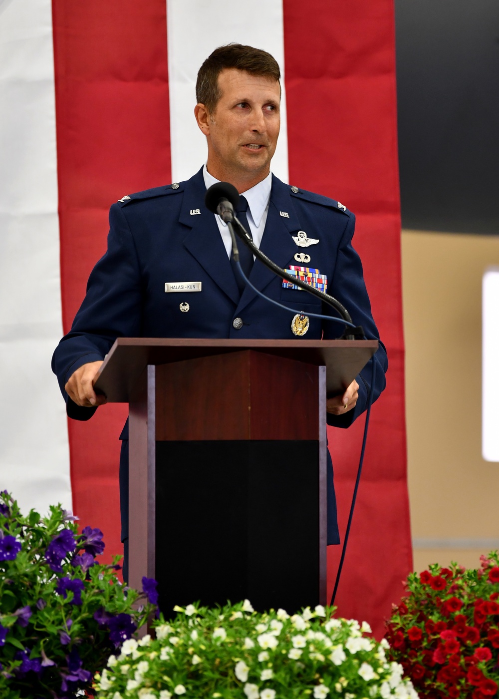 The 104th Fighter Wing conducts change of command ceremonies