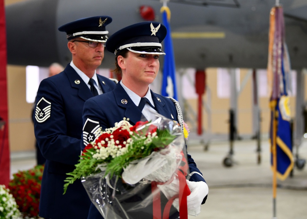 The 104th Fighter Wing conducts change of command ceremonies