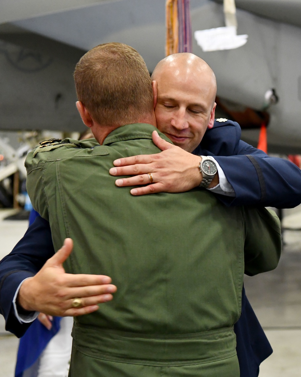 The 104th Fighter Wing conducts change of command ceremonies