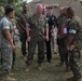 Brigadier General Ryan S. Rideout visits Marine Corps Base Camp Blaz