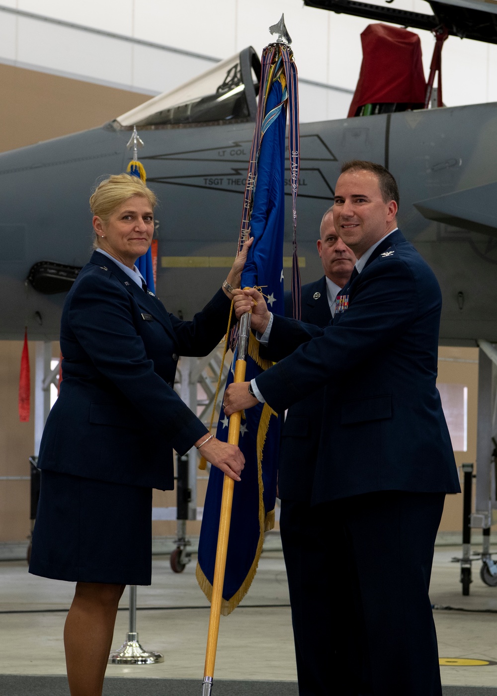 104th Fighter Wing conducts change of command ceremonies