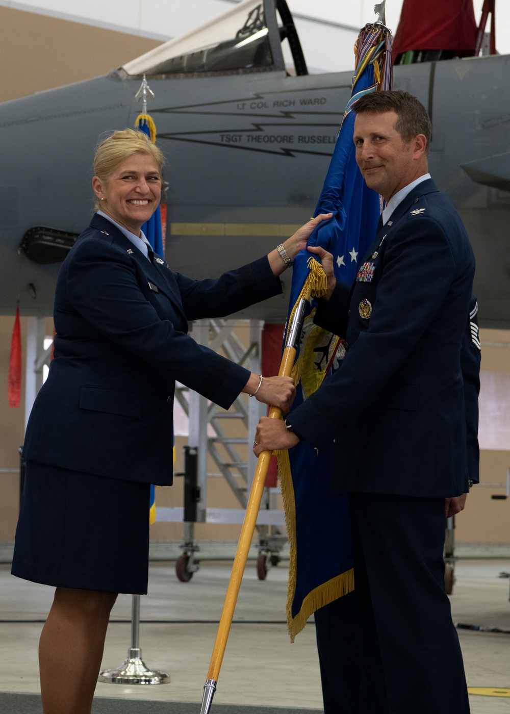 104th Fighter Wing conducts change of command ceremonies