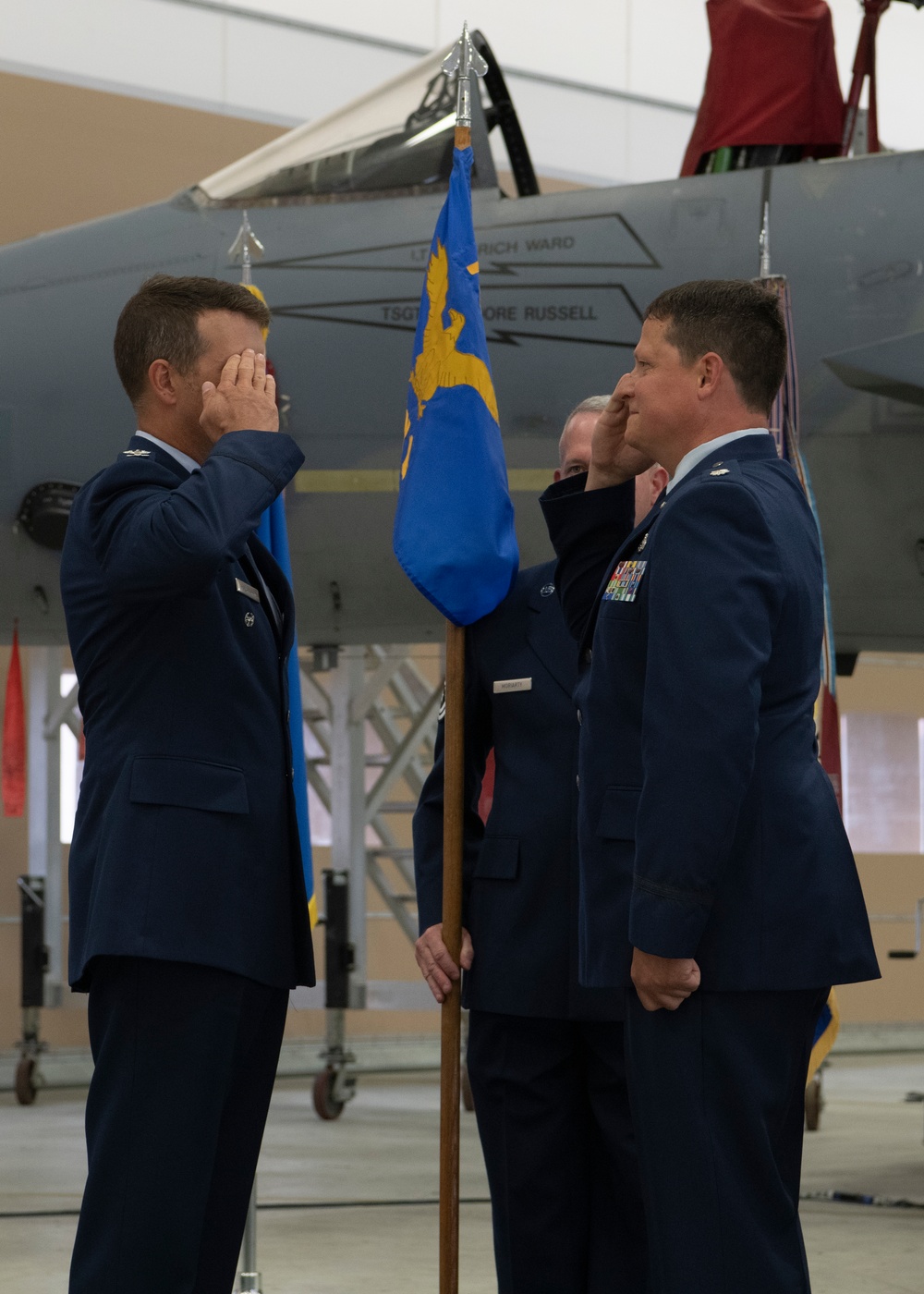 104th Fighter Wing conducts change of command ceremonies