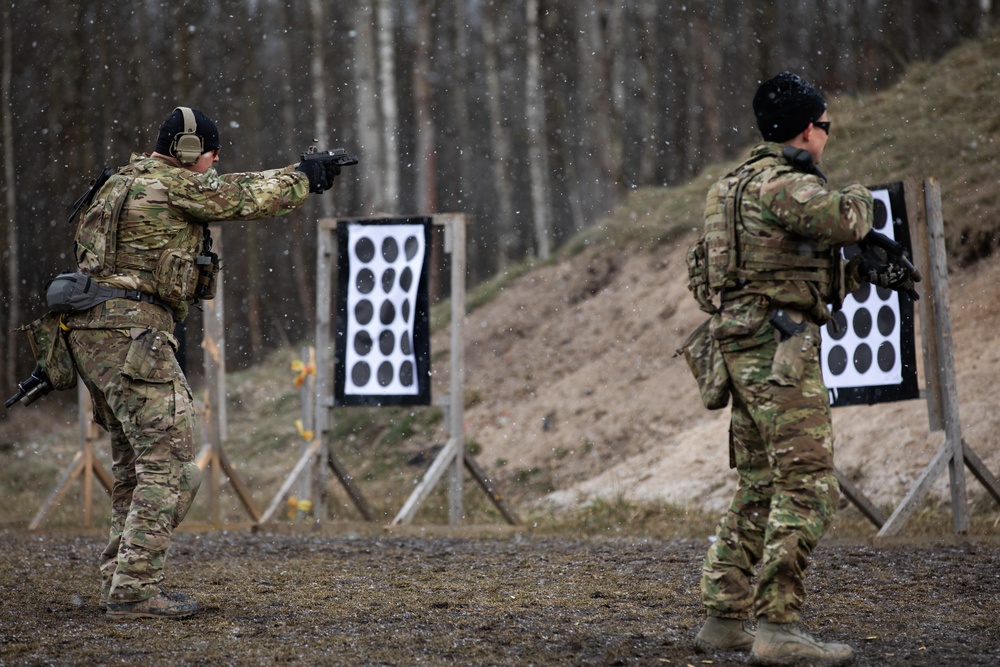 U.S. SOF Train With Lithuanian Forces