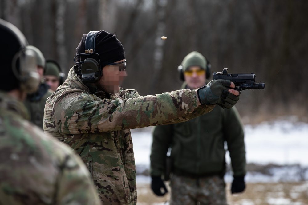 U.S. SOF Train With Lithuanian Forces