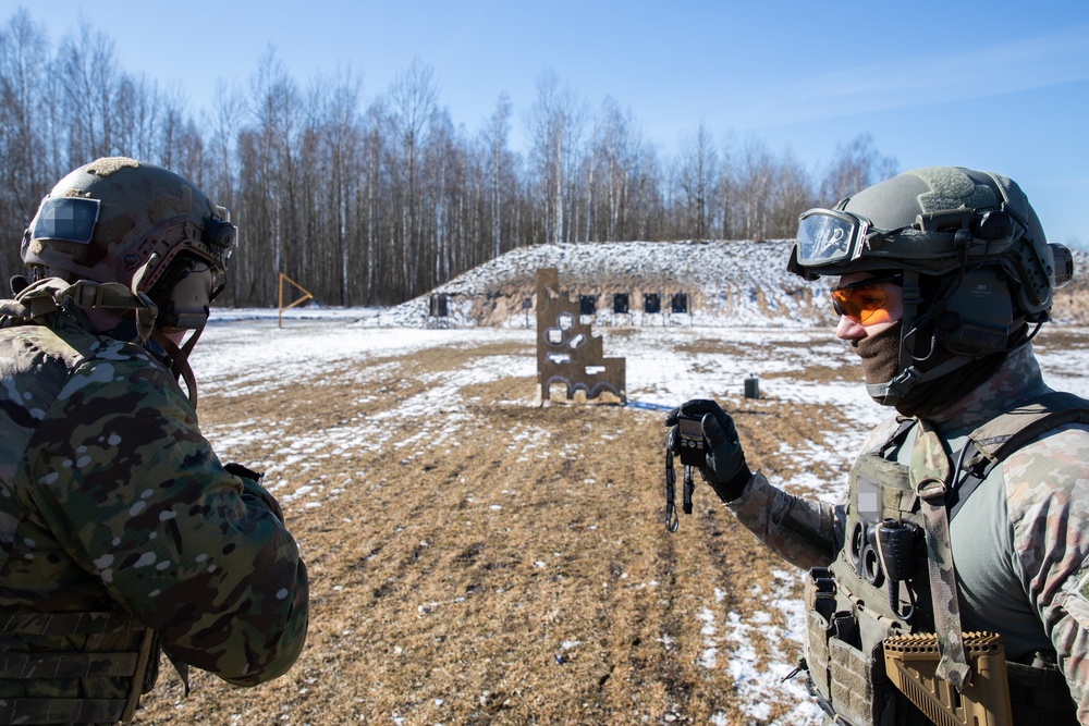 U.S. SOF Train With Lithuanian Forces