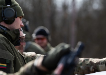 U.S. SOF Train With Lithuanian Forces