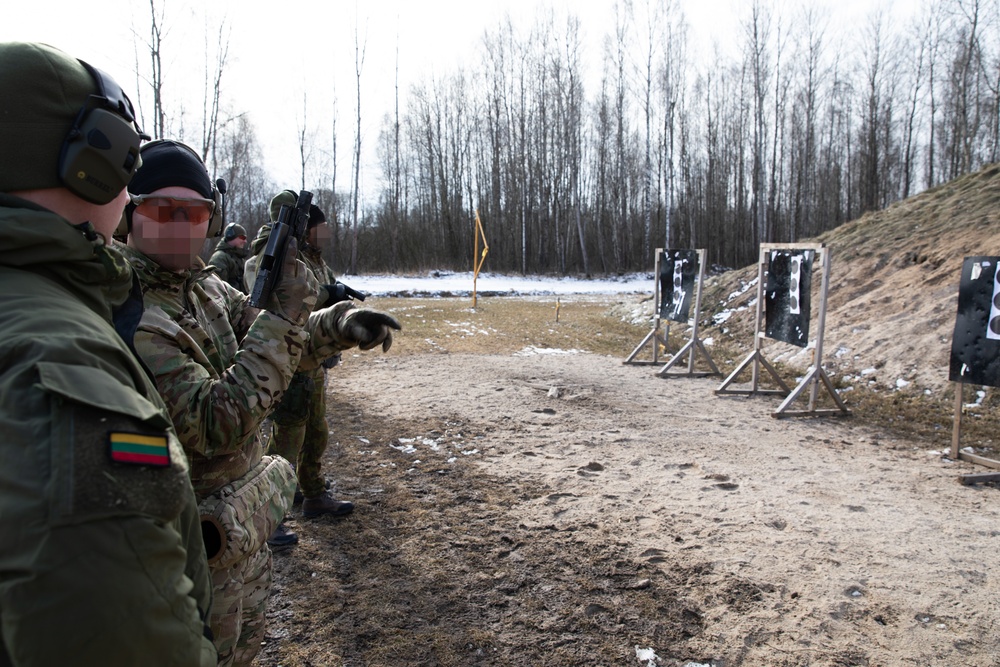 U.S. SOF Train With Lithuanian Forces