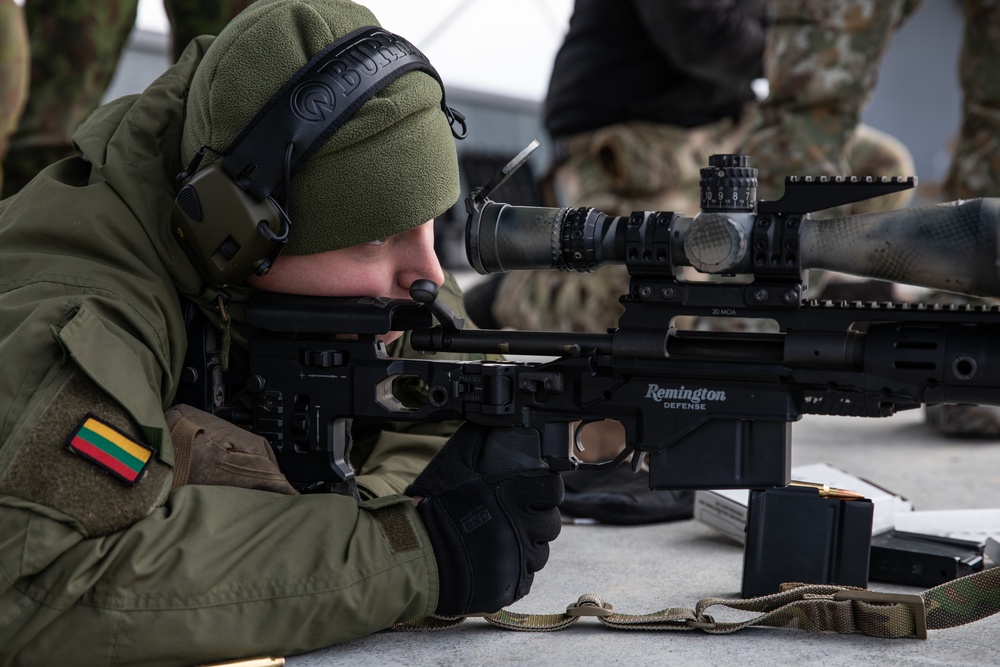 U.S. SOF Train With Lithuanian Forces