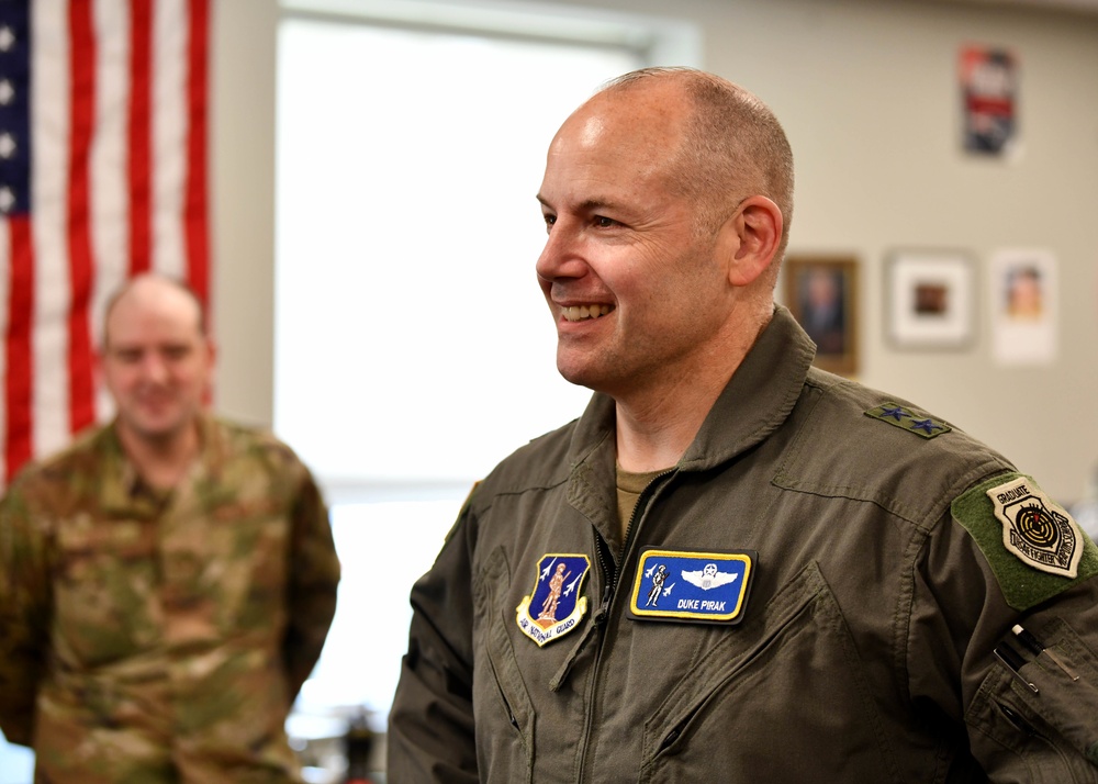 Deputy Director of the Air National Guard visits the 104th Fighter Wing