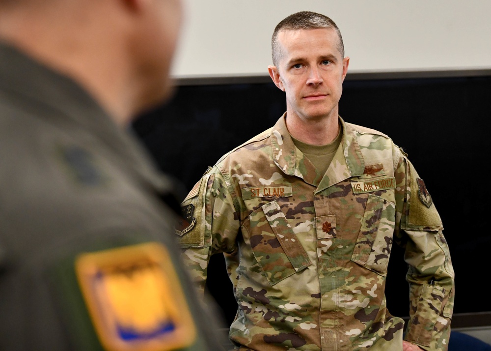 Deputy Director of the Air National Guard visits the 104th Fighter Wing