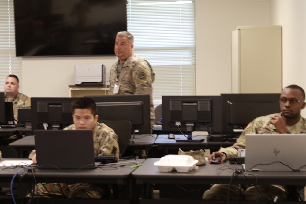 Louisiana Army National Guard Engages in Protecting Cyber Security During Cyber Shield 2022.