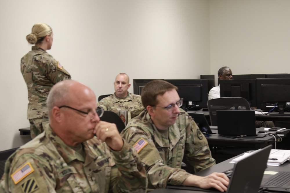 Louisiana Army National Guard Engages in Protecting Cyber Security During Cyber Shield 2022.