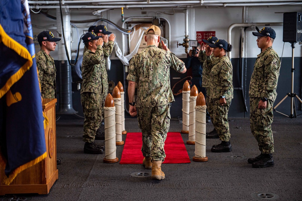 PHIBRON 11 Holds Change of Command