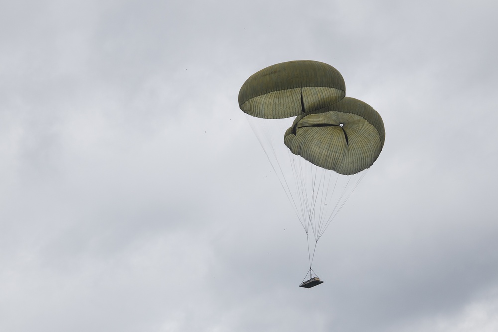 3rd Landing Support Battalion Conducts Air Delivery Exercise