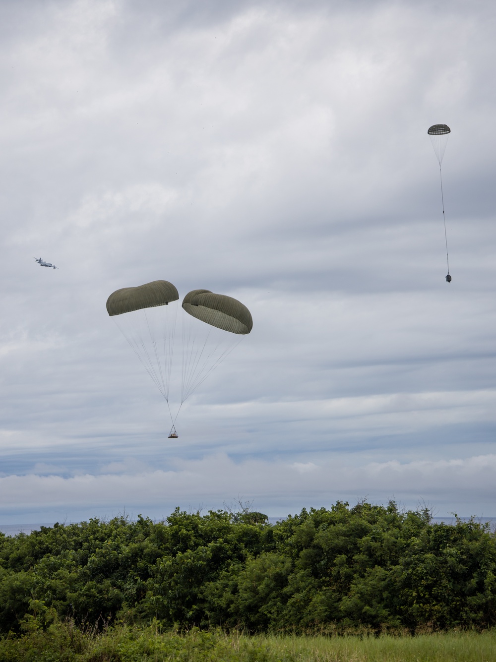 3rd Landing Support Battalion Conducts Air Delivery Exercise