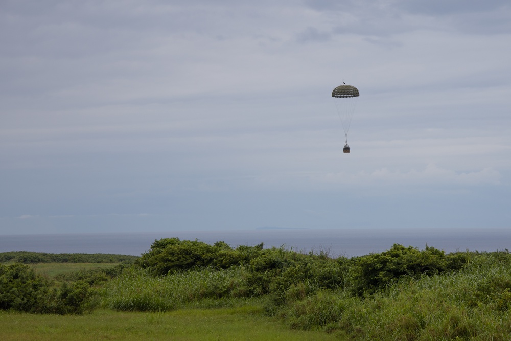 3rd Landing Support Battalion Conducts Air Delivery Exercise