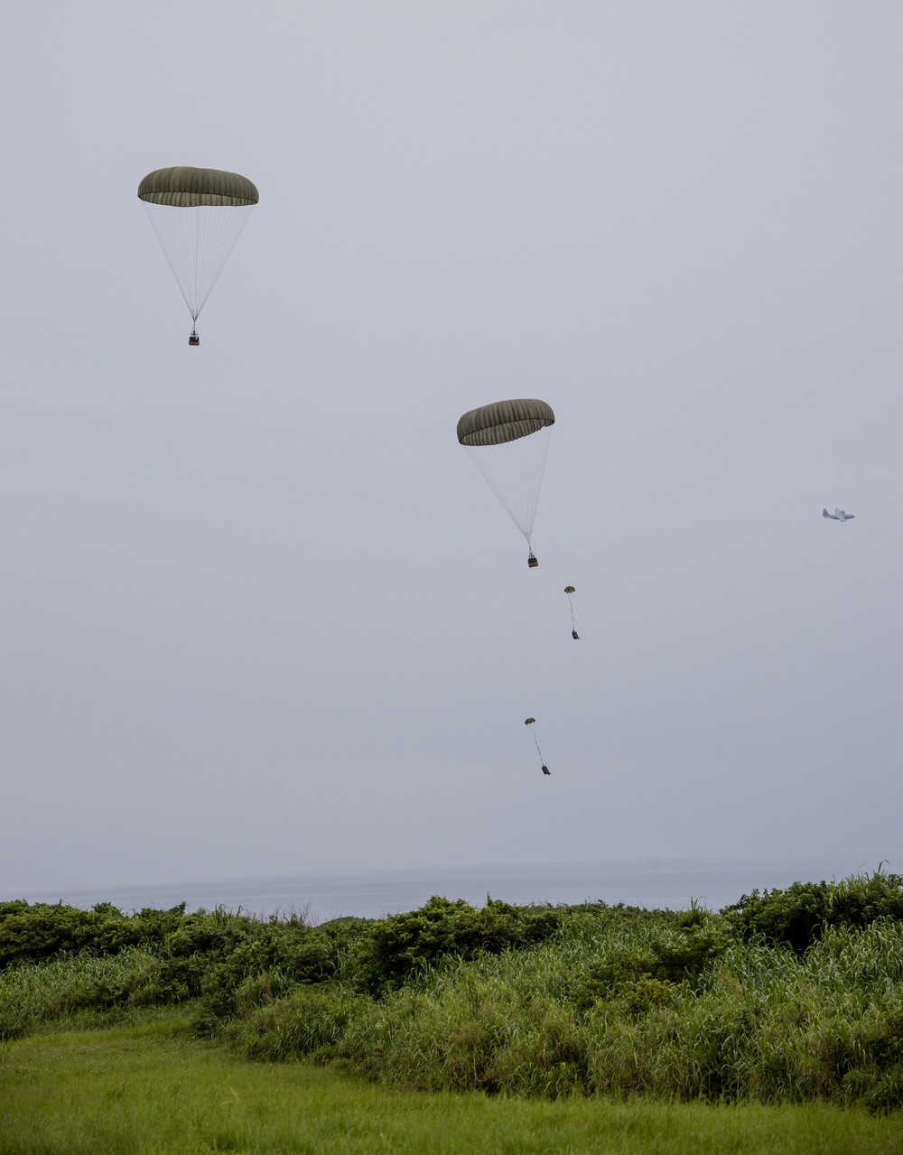 3rd Landing Support Battalion Conducts Air Delivery Exercise