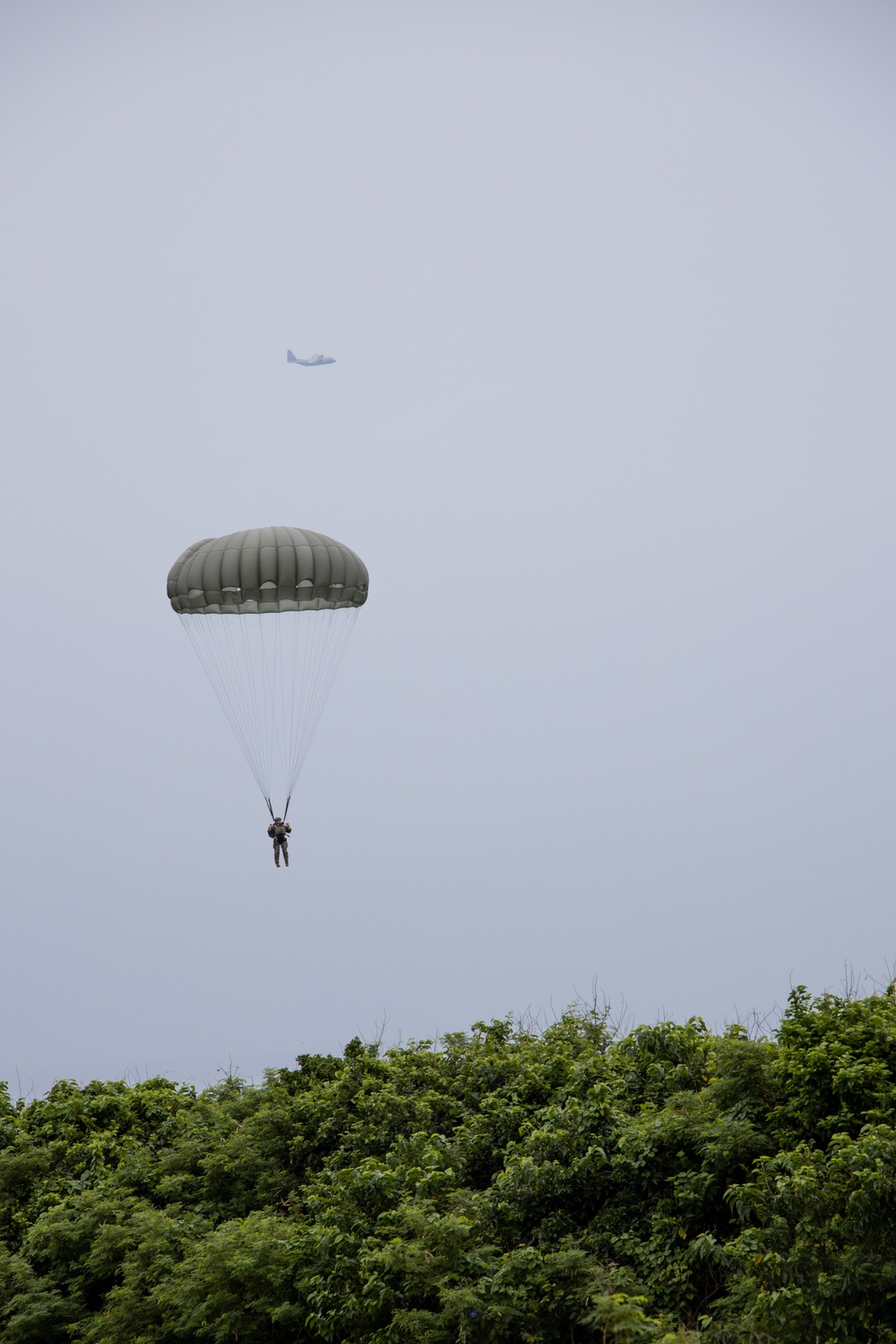 3rd Landing Support Battalion Conducts Air Delivery Exercise