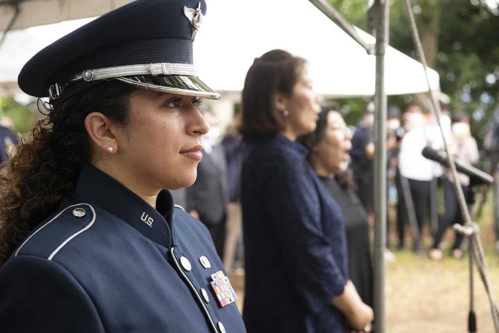 Yokota, Japan remember WWII fallen during U.S.-Japan Joint Memorial Service