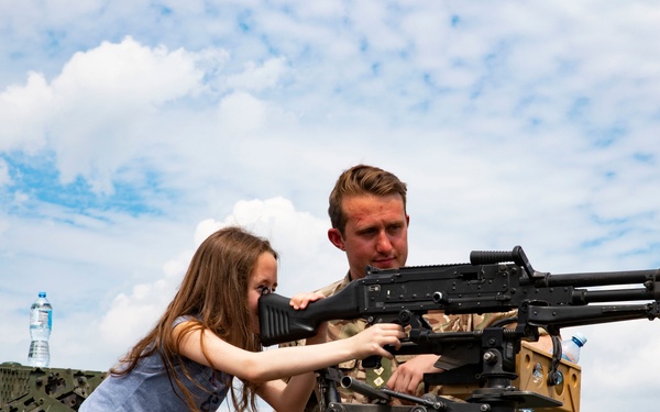 Battle Group Poland Troops Support a Community Relations Day Event