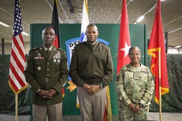 21st TSC CG, CSM and 7th MSC attend 2022 Table Top Exercise