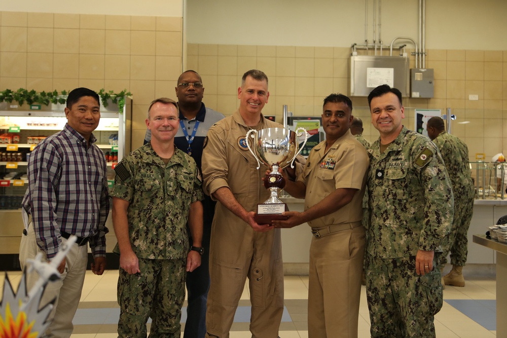 NSA Bahrain Bluejacket Bistro Receives the FY22 Captain Edward F. Ney Memorial Award