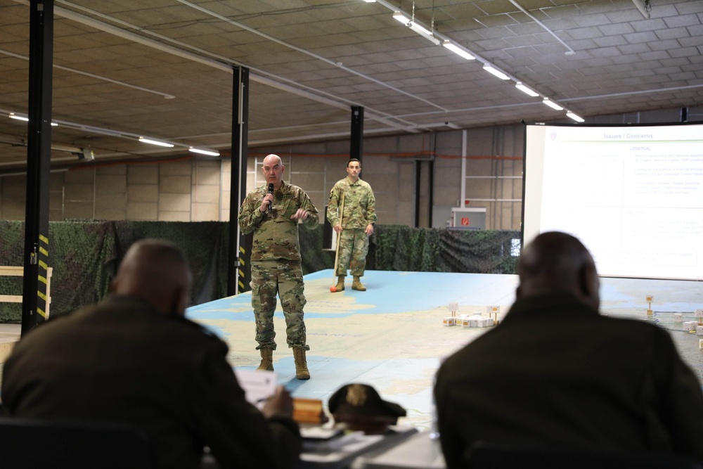 200th Military Police Command participate in the 2022 Table Top Exercise