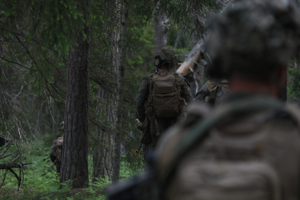 22nd MEU trains in Sweden during BALTOPS22