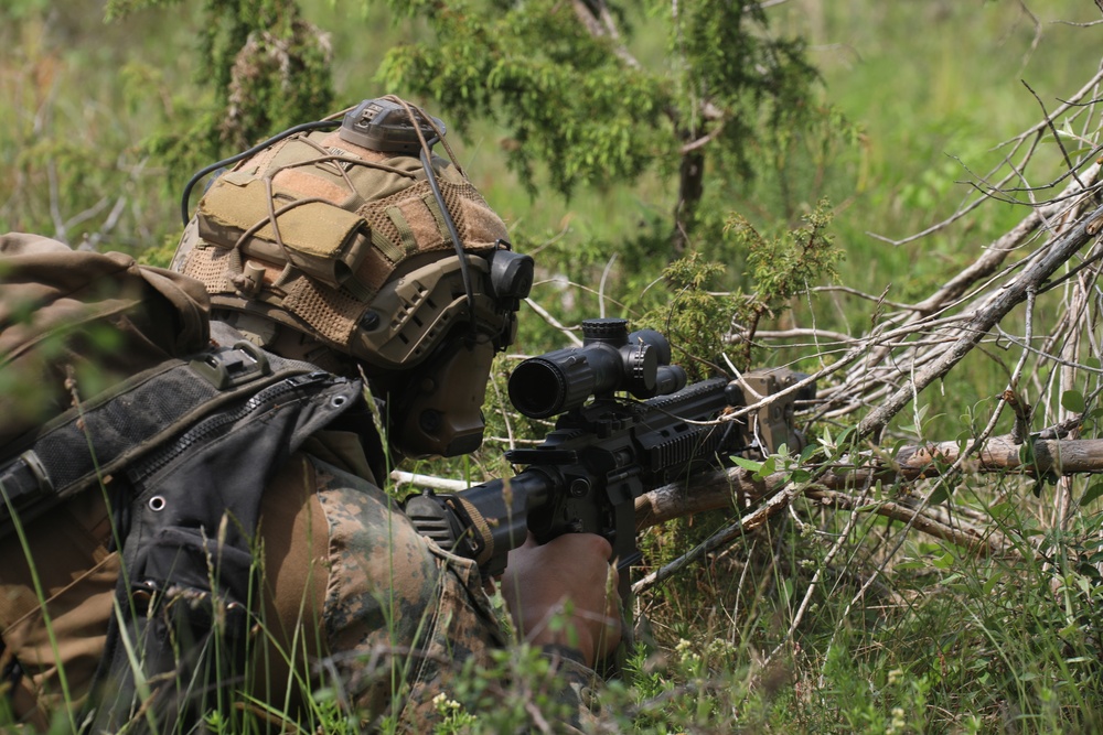 22nd MEU trains in Sweden during BALTOPS22